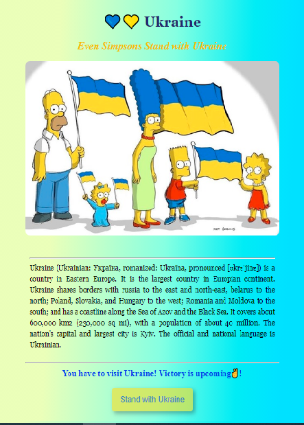 Stand with Ukraine preview
